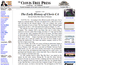 Desktop Screenshot of clovisnews.com